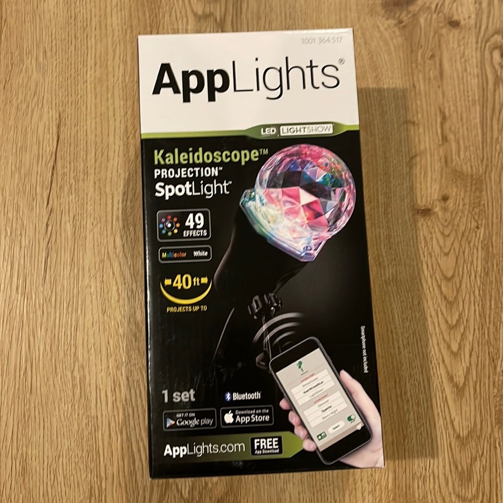 Kaleidoscope projection spotlight light show